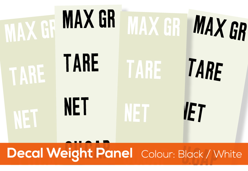 Decal WEIGHT