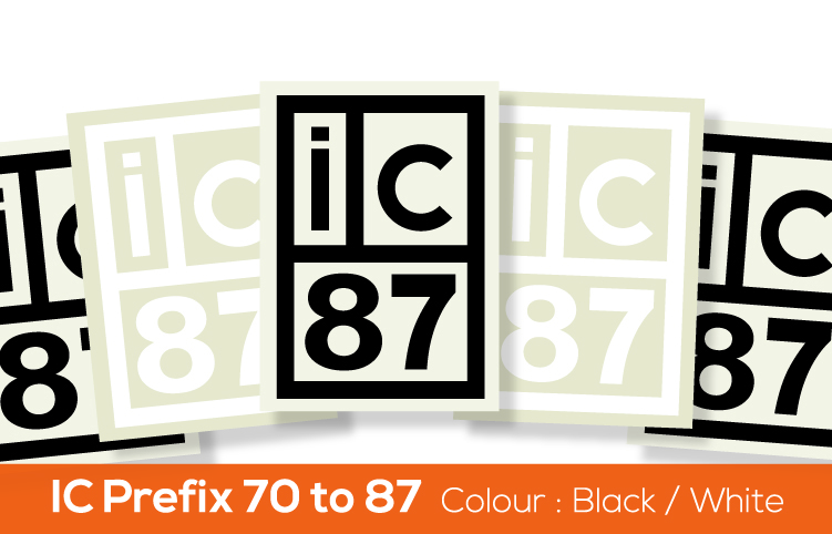 IC87 Prefix 70 to87