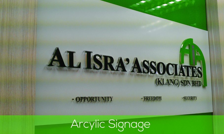 Arcylic Signage