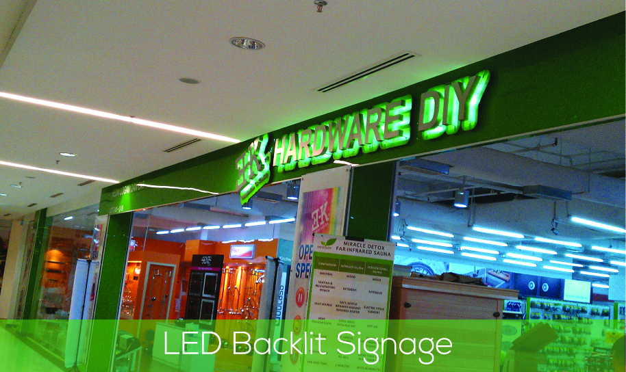 LED Backlit Signage